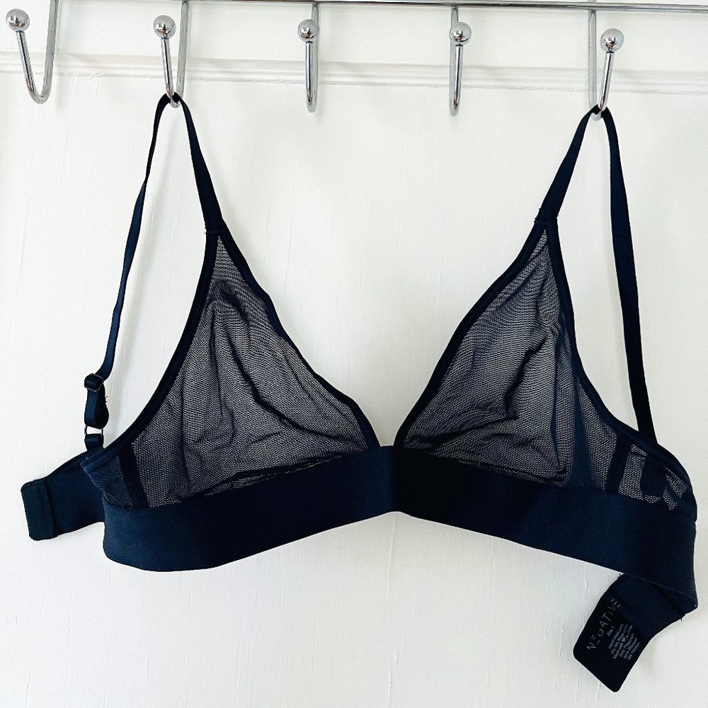 Negative Underwear Sieve Triangle Bra